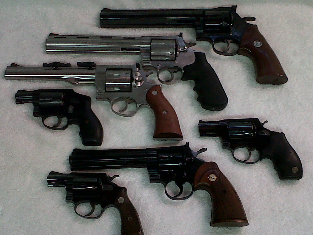 all my wheel guns